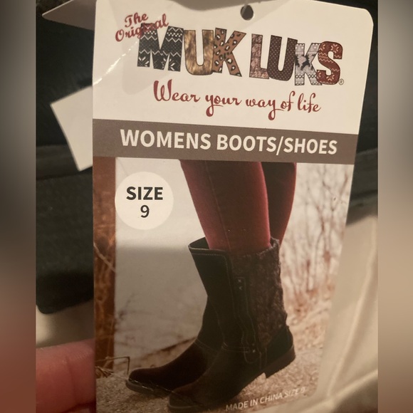 Muk Luk wedge boots - Picture 2 of 2